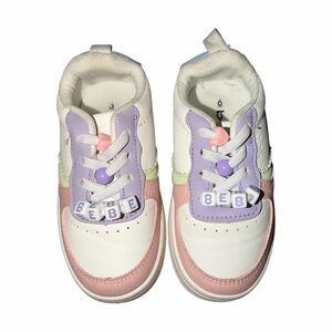 Bebe kids court sneakers
